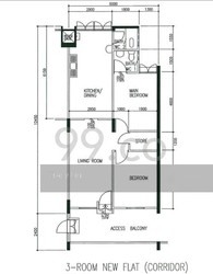 Blk 602 Clementi West Street 1 (Clementi), HDB 3 Rooms #188024962